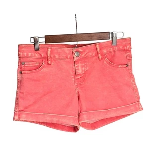 Pink Celebrity Jean Shorts | Style# CJ3502F57 - Teens/Juniors Size 9 - Picture 1 of 2