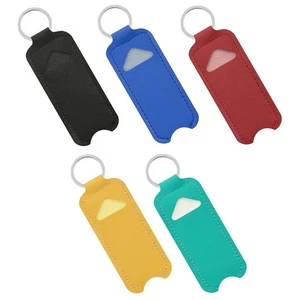 5 Pcs Lipstick Cases Cover Balm Holders Key Chain Small Bottle Sleeve - Bild 1 von 12