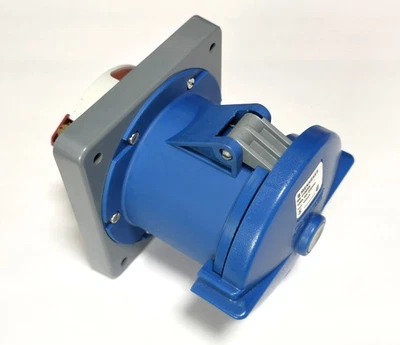 Mennekes ME 4100R9 100A 4W 250VAC Pin & Sleeve Female Receptacle - New - Image 1 of 4