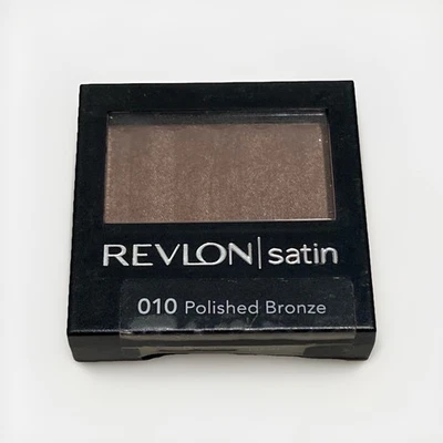 REVLON Satin Eyeshadow #010-POLISHED BRONZE. Sealed. Rare. Discontinued - Image 1 of 2