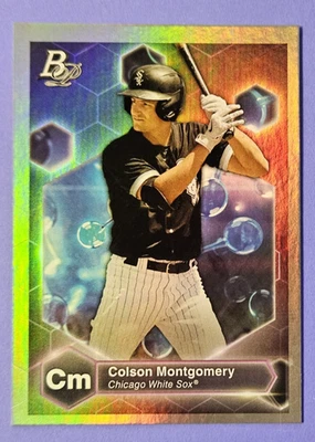 2022 Bowman Platinum #PE-4 Colson Montgomery Chicago White Sox Precious Elements - Image 1 of 2