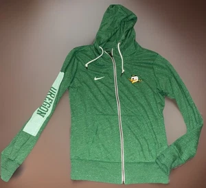 Nike Oregon Ducks Felpa con Cappuccio e Zip Completa Donna Taglia M Verde (F3) - Foto 1 di 12