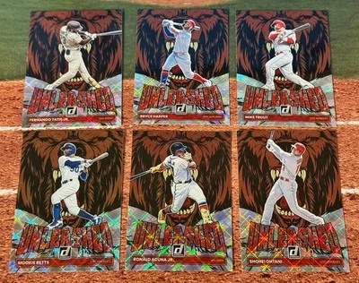 Juego completo de inserciones Donruss Unleashed Diamond 2022 todas las cartas 1-20 Ohtani Foto 1 de 4