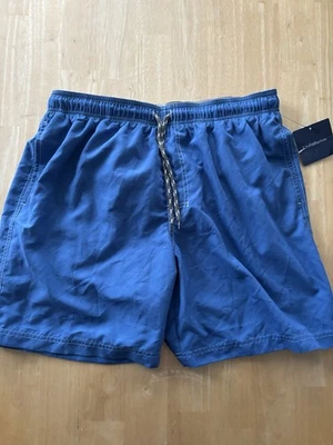 Croft & Barrow Men Size Large Blue Swim Drawstring Shorts NWT - Image 1 of 4