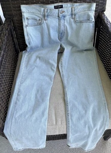Banana Republic Slim Fit Jeans Herren Größe 34 x 30 hellblau leichte Jeans - Bild 1 von 13