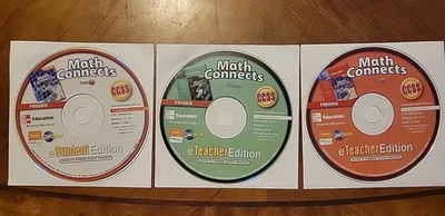3 - Math Connects PREVIEW Lot - Estudent Course 3, ETeacher Course 1 & 3  - Image 1 of 4