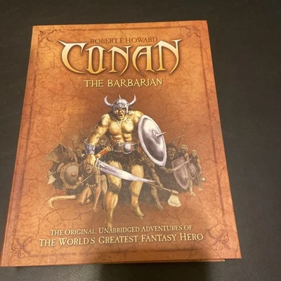 Conan The Barbarian Original Unabridged Stories By Robert E. Howard VG-LN Cond - Imagem 1 de 3