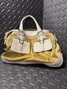 Bolso de Mano Dkny Verde Oliva Vintage - Imagen 1 de 8