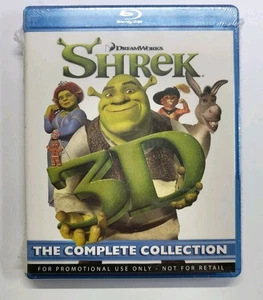New Sealed Shrek 3D: The Complete Collection REGION FREE Blu-ray Set - Picture 1 of 2