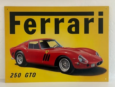 FERRARI 250 GTO Metal Sign (right facing) - Image 1 of 4
