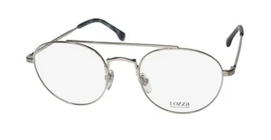 NUEVAS GAFAS LOZZA VL2308 METAL Y PLÁSTICO 579Y PLATA 50-20-145 PARA HOMBRE BORDE COMPLETO - Imagen 1 de 8