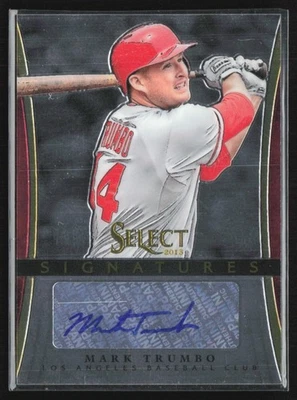 Mark Trumbo 2013 Panini Select Signatures automático #MT Los Angeles Angels Foto 1 de 2