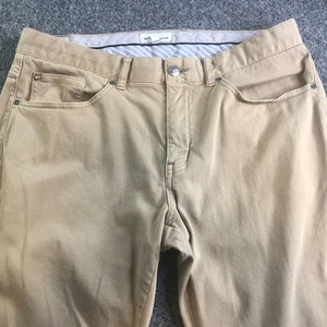 Peter Millar Hose Herren 34x30 Khaki Performance 5 Pocket Stretch Chino Golf - Bild 1 von 11