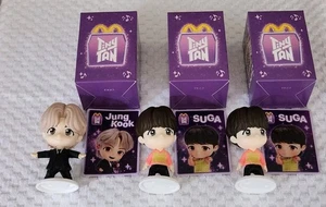 McDonalds Happy Meal Spielzeug, TinyTAN, 2025, 3er Set, Jung Kook, 1; Suga, 2, BTS - Bild 1 von 9