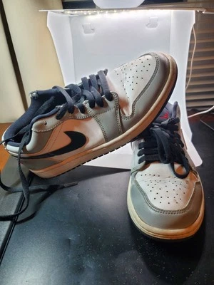 Talla 8.5 - Air Jordan 1 Gris Humo Luz Baja Foto 1 de 4