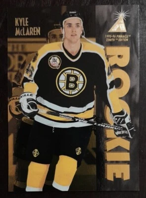 1995 - 1996 Pinnacle Kyle McLaren Zenith Edition Rookie #127 Hockey Card - Image 1 of 2
