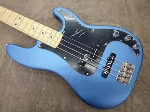 Fender USA American Performer Precision Bass Satin Lake Placid Blue 2022 - Picture 1 of 15