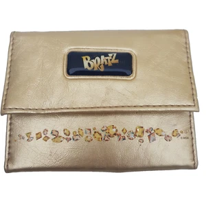 Bratz Wallet Gold Coin Purse Girls Retro - Picture 1 of 9