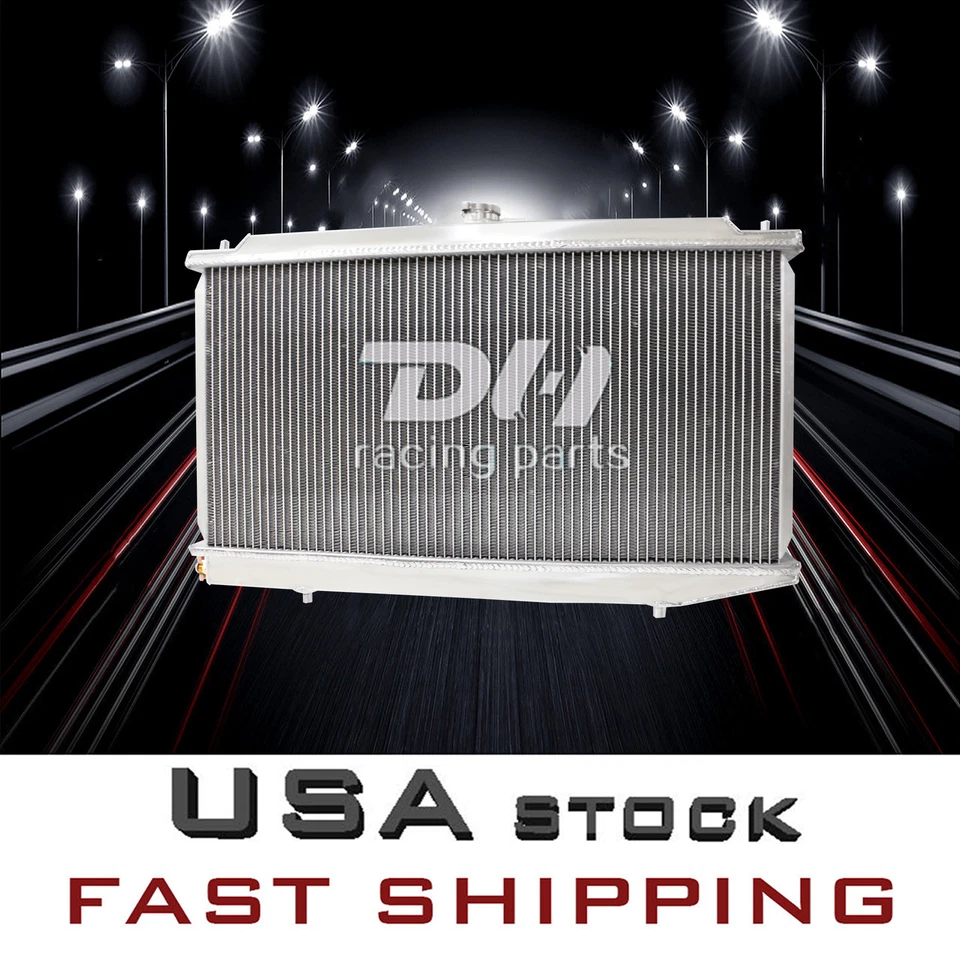 40 мм алюминиевый радиатор подходит 1988-1991 Honda Civic / CRX основание 1,5 л DX седан #886 - Изображение 1 из 4