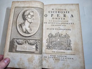 1774 - Ad Herennium - Cicero On Rhetoric De Inventione, De Oratore, Brutus Latin - Picture 1 of 14