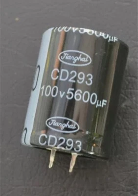 NUEVO condensador Jianghai CD293 100V 5600uF 85* encajable Foto 1 de 2