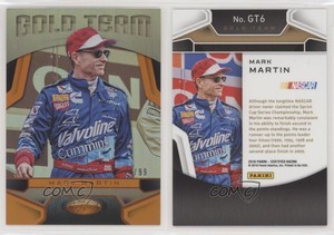 2016 Certified Gold Team Mirror Orange /99 Mark Martin #GT6 HOF