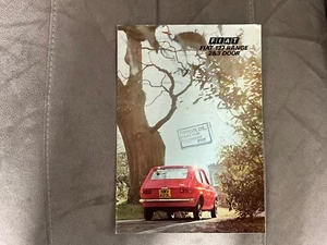 Vintage rare Fiat 127 range 14-page glossy sales brochure -Jan 1974 collectable - Picture 1 of 9