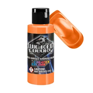 Createx Wicked Colors Fluorescent Sunburst Airbrush Paint Color 2oz W025 - 2Z - Picture 1 of 1