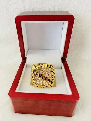 1994 New York Rangers MESSIER Ring W Box, Stanley Cup Championship, 🇺🇸 ENVIO - Imagem 1 de 4