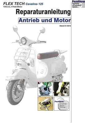 Reparaturanleitung RIS für Flex tech Cavallino 125, Antrieb und Motor - Bild 1 von 3
