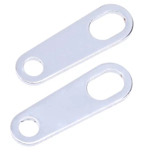 2 stücke Universal Chrom Hinten Blinker Halter Lampenhalterung Für Honda BMW - Picture 1 of 8