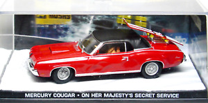 James Bond Mercury Cougar On Her Majesty’s Secret Service #21 Magazine 1:43