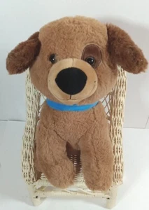 Kellytoy Plush Stuffed Animal Dog Puppy Rescue Promotional Dog Blue Bandana 10" - Picture 1 of 6