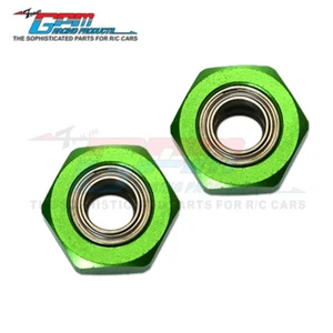 GPM Upgrades Aluminium Front Wheel Hex Adapter With Bearing For TAMIYA DT-03 - Picture 1 of 15