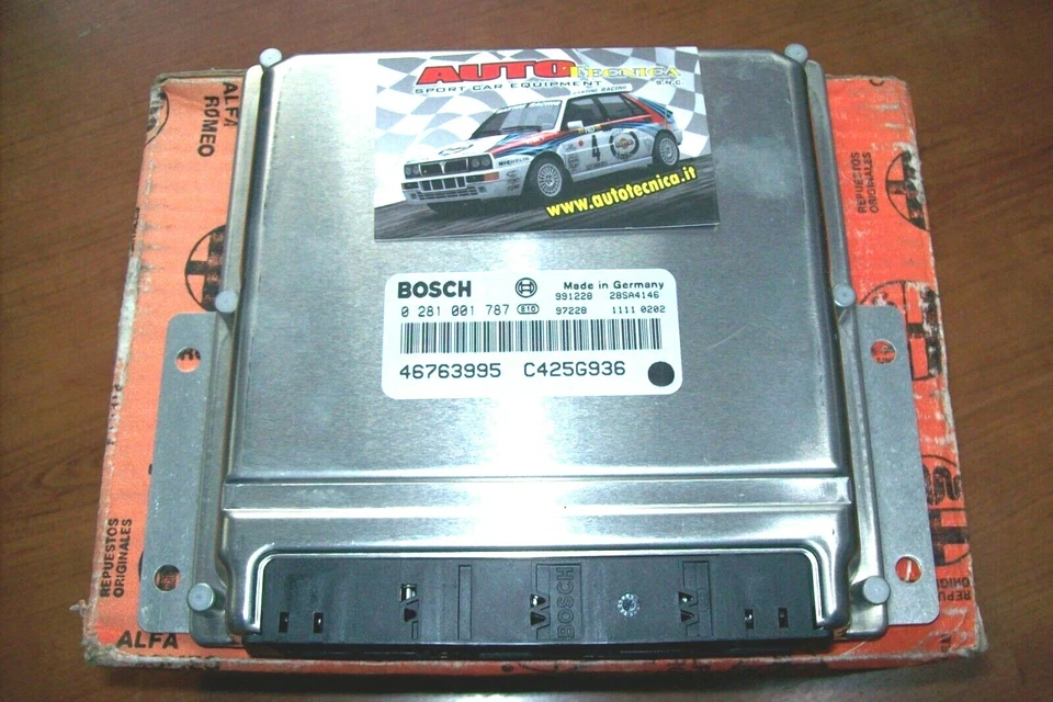 CENTRALINA ELETTRONICA 46763995 ALFA ROMEO 166 2400 JTD CONTROL UNIT BOSCH NUOVA - Immagine 1 di 1