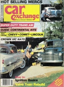 CAR EXCHANGE 1982 NOV - '63 COMET,'59 LARK,'47 LNCOLN - Imagen 1 de 1