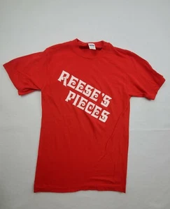 Vintage Reese's Pieces 70's 80's T-Shirt Ched Anvil  50/50 Size Medium  - Picture 1 of 4