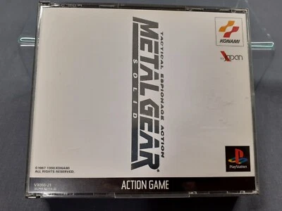 SONY Playstation 1 PS1 Tactical Espionage Action METAL GEAR SOLID 3CDs BOXED JP - Image 1 of 4