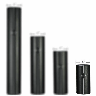 Extra Firm Foam Roller High Density Yoga Muscle Back Pain Trigger Massage Black - Image 1 of 4