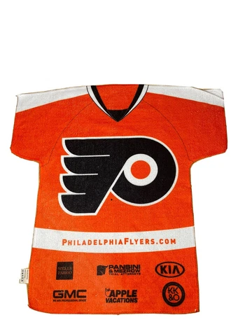 Orange Rally Towel Philadelphia Flyers Jersey Shaped Gritty Broad Street Bullies Cover