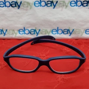 Miraflex NICKI col. DS Navy Blue 48□18 135 Unisex Kids Eyeglasses "Frames Only" - Picture 1 of 24