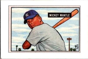 Tarjetas de réplica de revista de tarjetas de béisbol 1988 #253 Mickey Mantle - Imagen 1 de 2