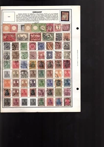 GERMANY stamp collection 1875 -1944 725 stamps cv 2900 (mb31 - Picture 1 of 20
