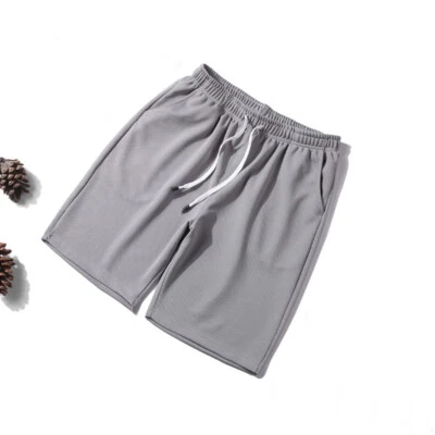 Hombres Deportes Entrenamiento Verano Pantalones Cortos Entrenamiento Fitness Gimnasio Malla Entrenamiento Secado Rápido Foto 1 de 4