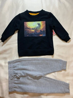 Juego Jogger Dinosaurio Niño Talla 12 Meses Foto 1 de 2