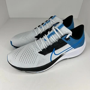 Nike Mens CW7356009 Pure Platinum Photo Blue Air Zoom Pegasus 38 Size 15 Sneaker - Picture 1 of 12