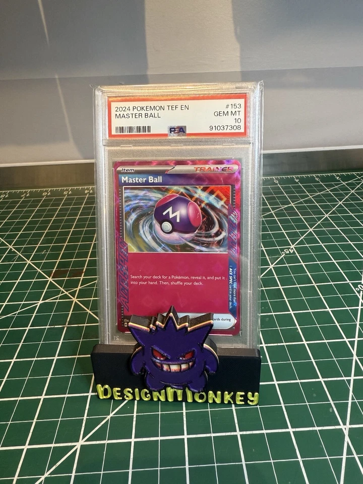 Master Ball 153/162 Sv05: Spec Card Temporal Forces Holo PSA 10 - Image 1 of 2