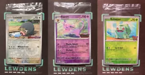 BEST BUY Stamp Sealed Pokemon Promo Lot - Bulbasaur Espeon Lechonk 001/165 - Picture 1 of 9