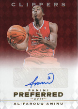 2011-12 Panini Preferred #292 Al-Farouq Aminu PS Autograph /99