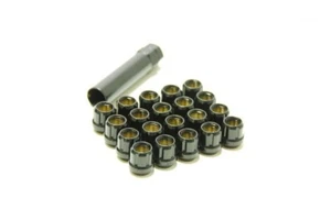 Wheel Mate Compact Lug Nuts in Black (Set of 20) 12x1.25 Thread - Universal - Picture 1 of 1